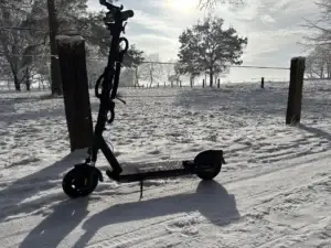 Roller im Winter