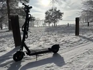 Roller im Winter
