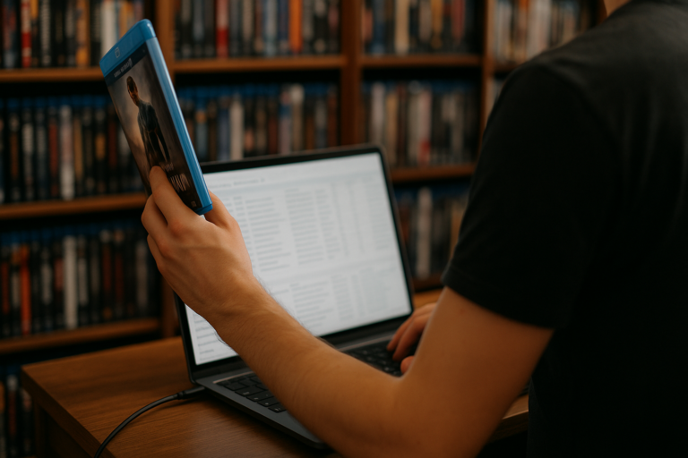 Wie ich meine Filmsammlung aus 377 Bluray- und UHD-Huellen in zwei Tagen mit KI-Unterstuetzung, OCR und einer Postgres-Datenbank erfasst und jeden Regalplatz berechnet habe – Filmsammlung verwalten Datenbank | Filmsammlung katalogisieren